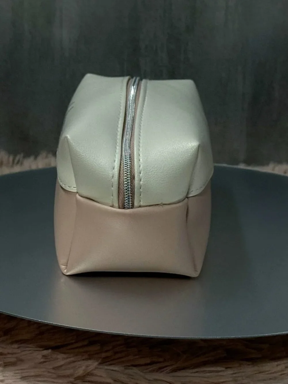 NWT Lauren Conrad Be Happy Cosmetic/Brush Bag